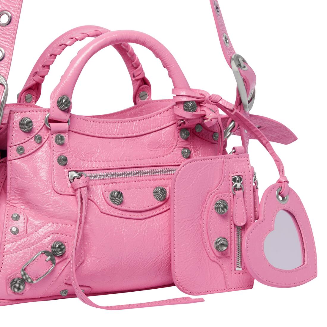Balenciaga Pink City 2way Bag 55ba518s at 1stDibs  pink city bag balenciaga  bag pink balenciaga code number