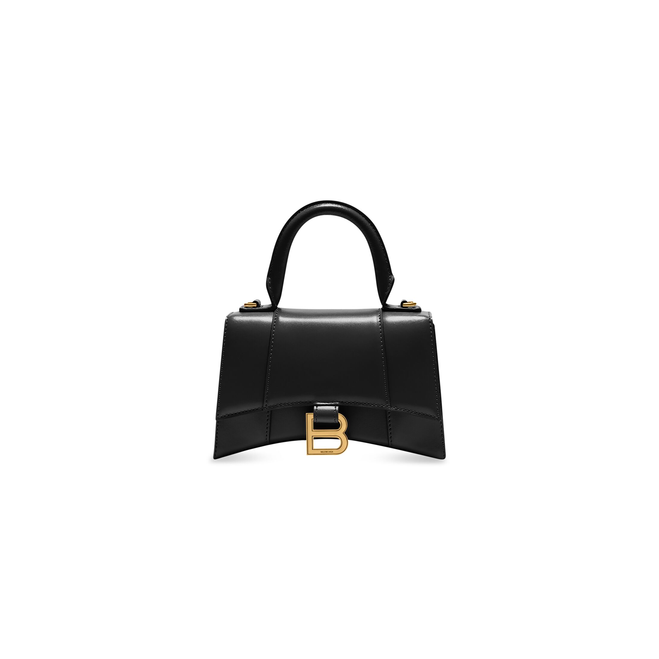 Women's Hourglass Xs Handbag Box in Black | Balenciaga US