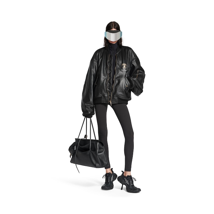 balenciaga i automobili lamborghini oversized bomber