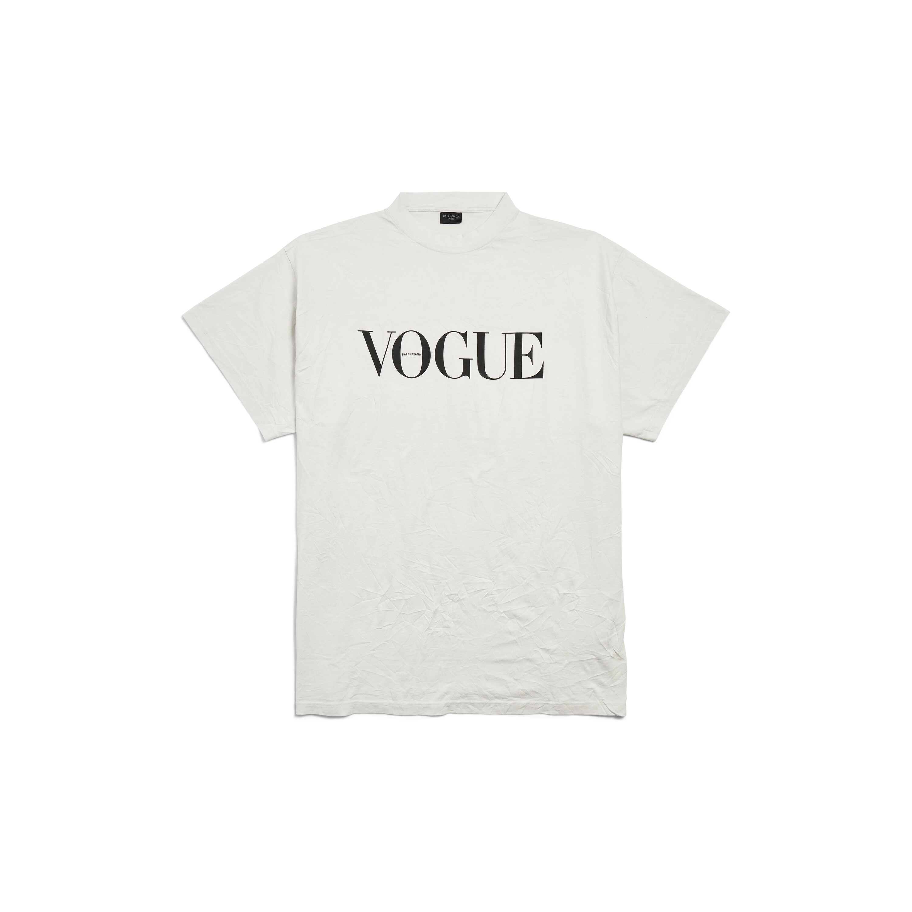 Balenciaga | Vogue T-shirt Oversized in Dirty White