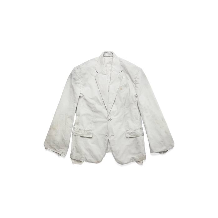 minimal cargo tailored jacket