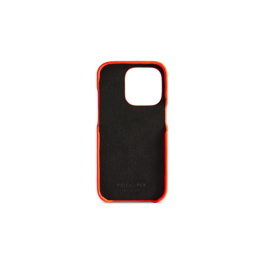 Cash Phone Case in Fluo Orange Balenciaga US