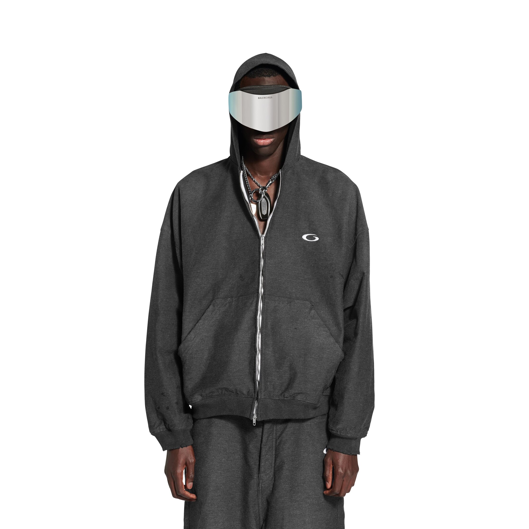 trompe l'œil hoodie