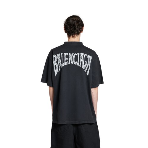 balenciaga hand-drawn t-shirt medium fit