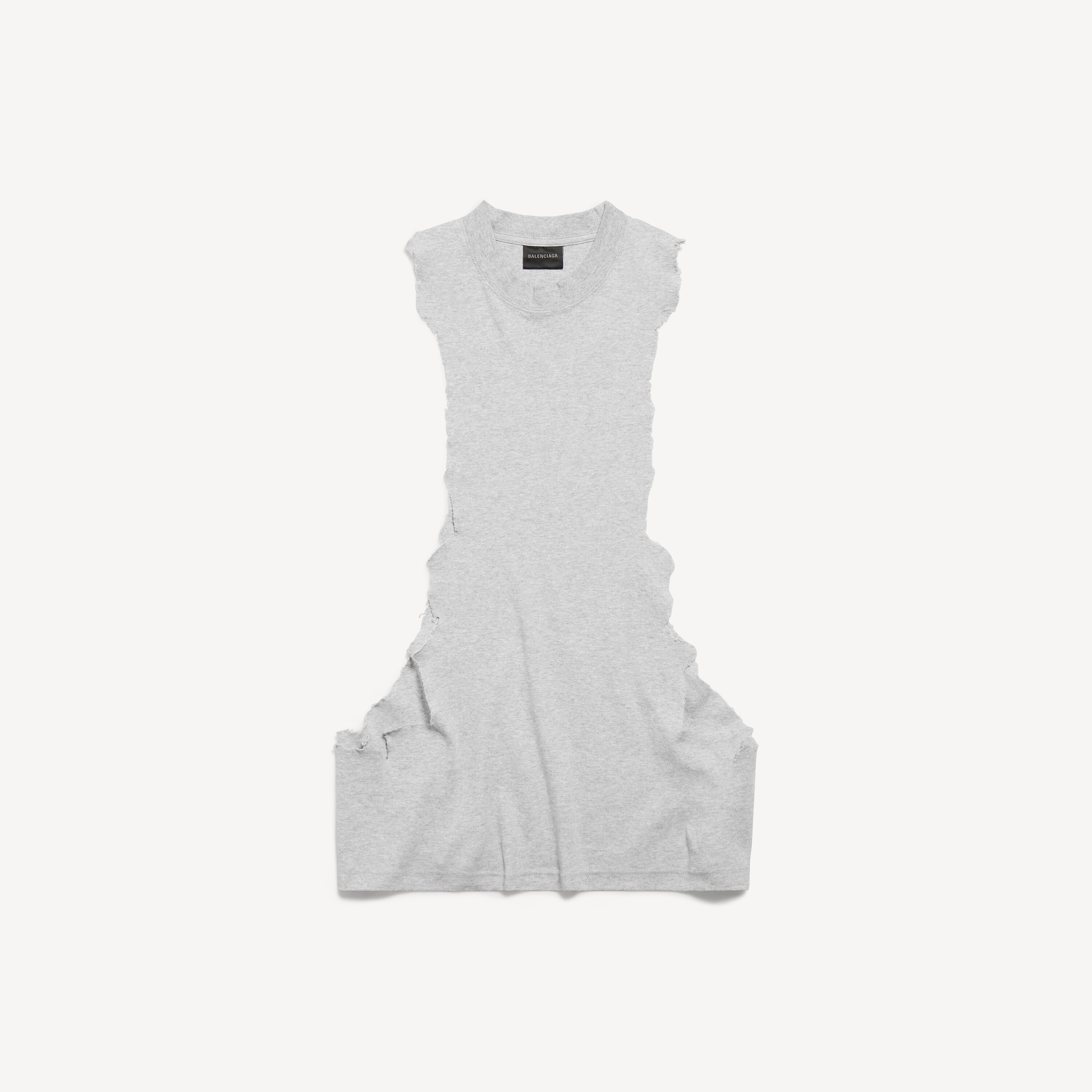 ライト ヘザー グレー の メンズ Ripped タンクトップ | Balenciaga JP