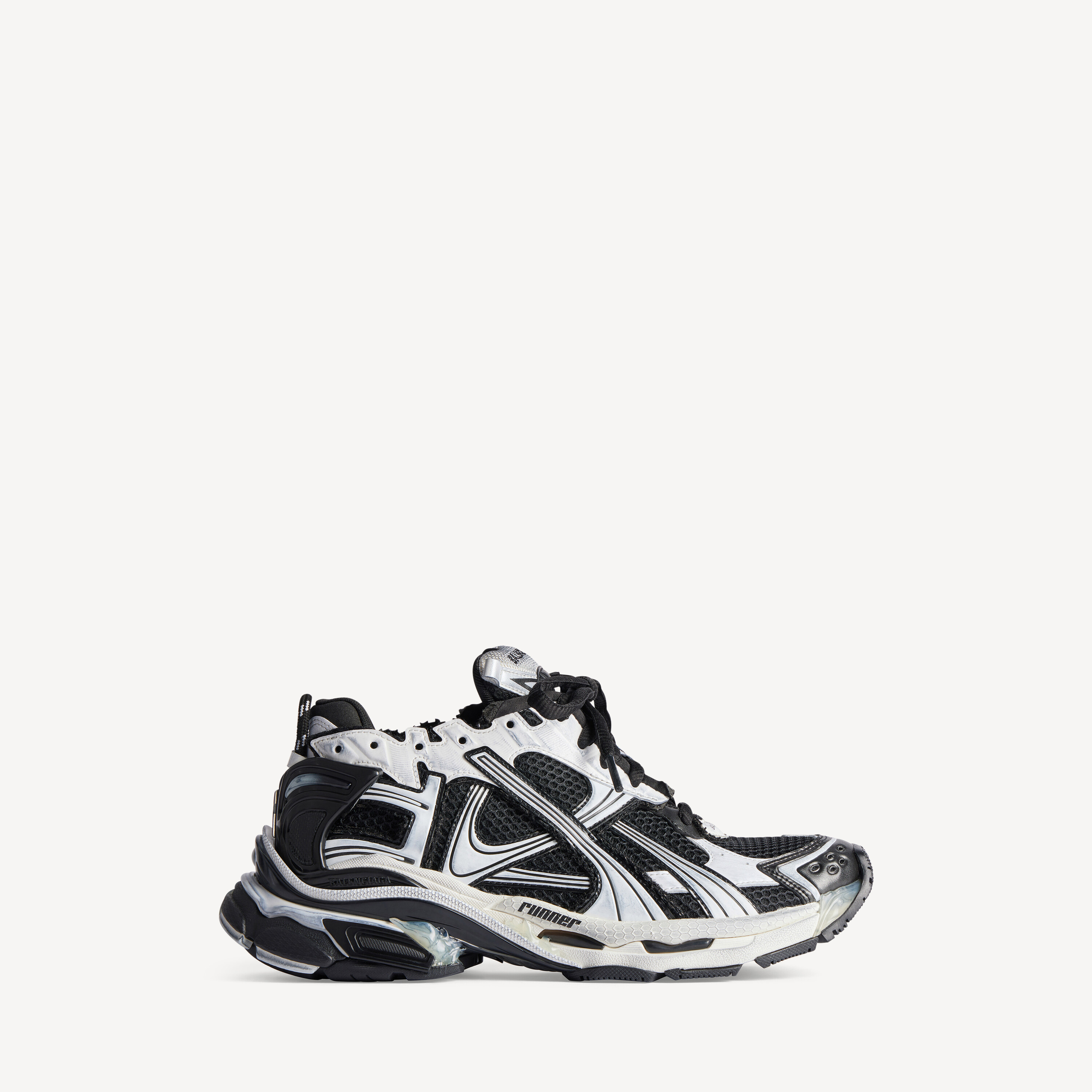 Men's Runner Sneaker in White