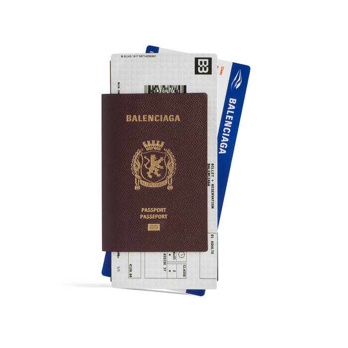 passport long wallet 2 tickets 