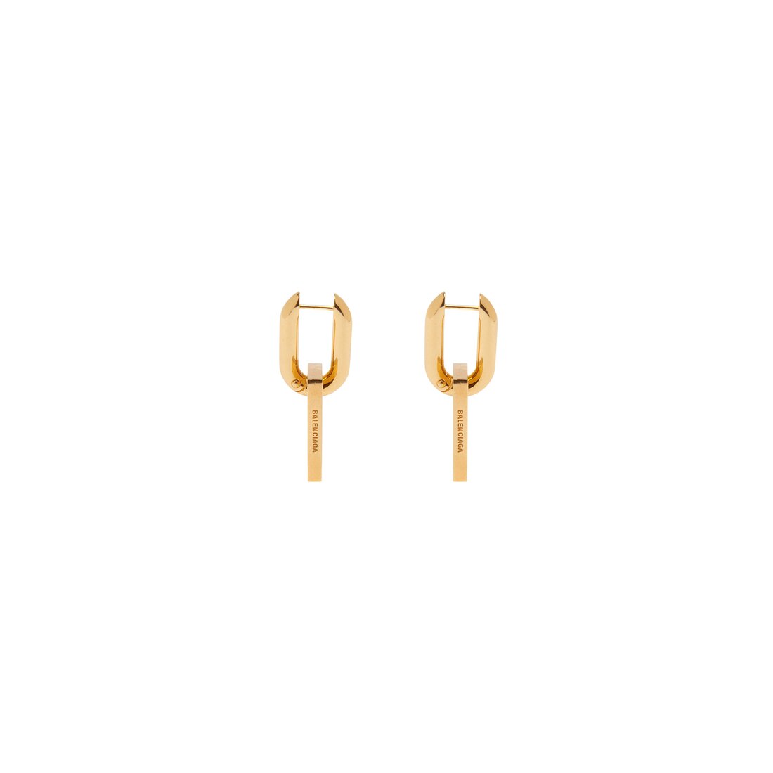 Earrings Balenciaga Gold in Other - 27668454