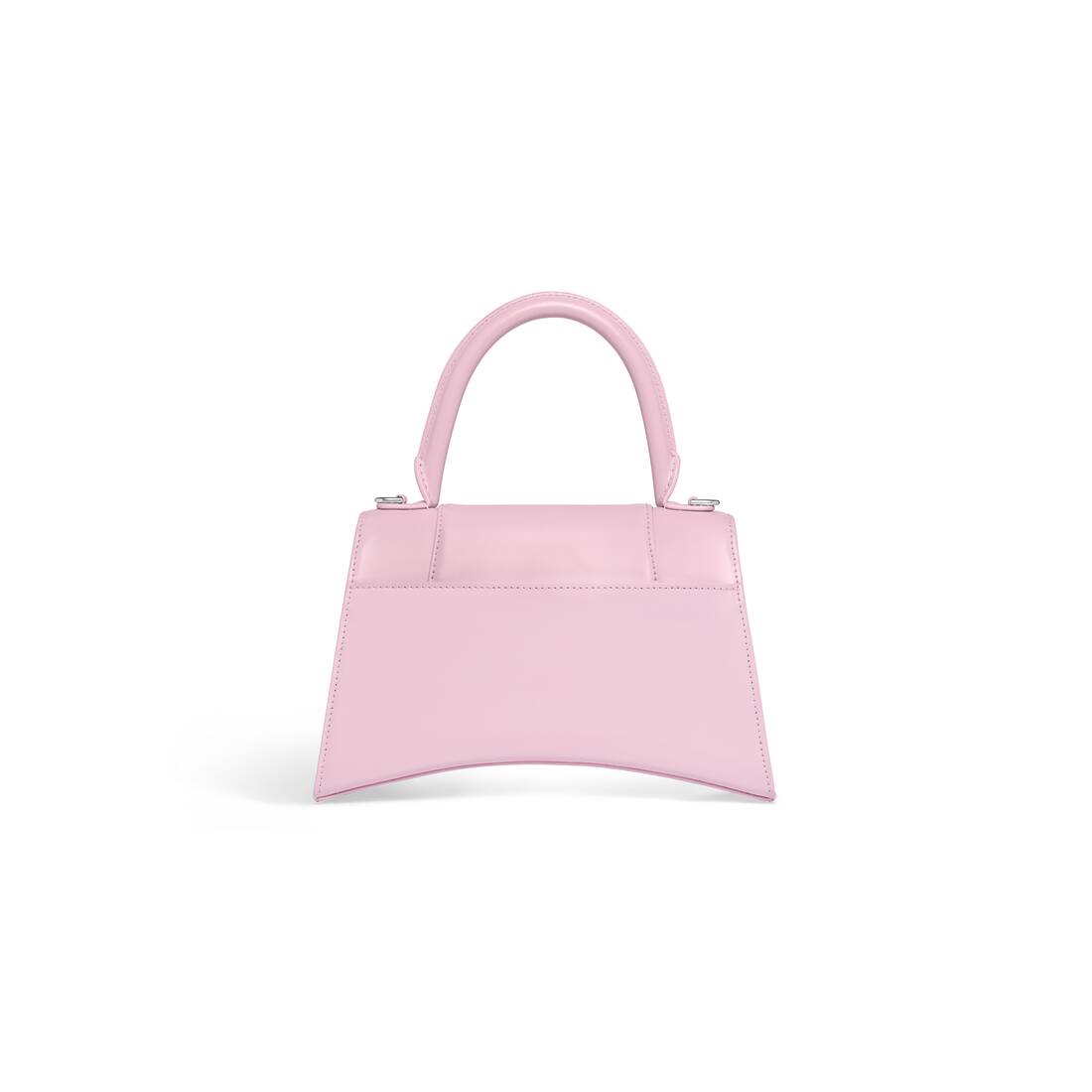 Balenciaga Mini Hourglass Top Handle Bag  Pink  Editorialist