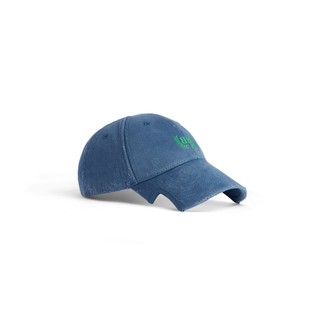 Men's Laurel Classic Cap in Dark Blue/green | Balenciaga US