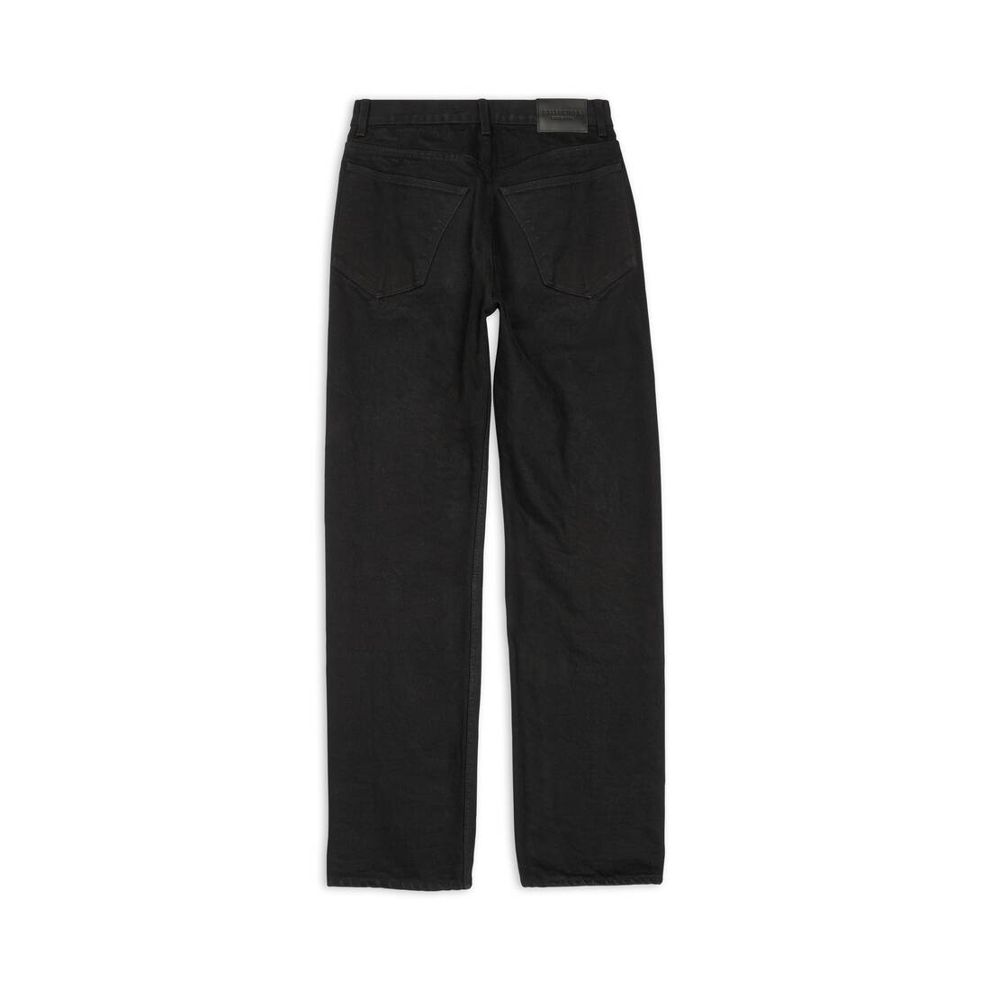 Men's Relaxed Jeans in Black | Balenciaga US