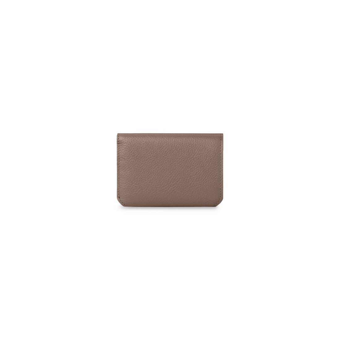 Essential Mini Wallet in Mink