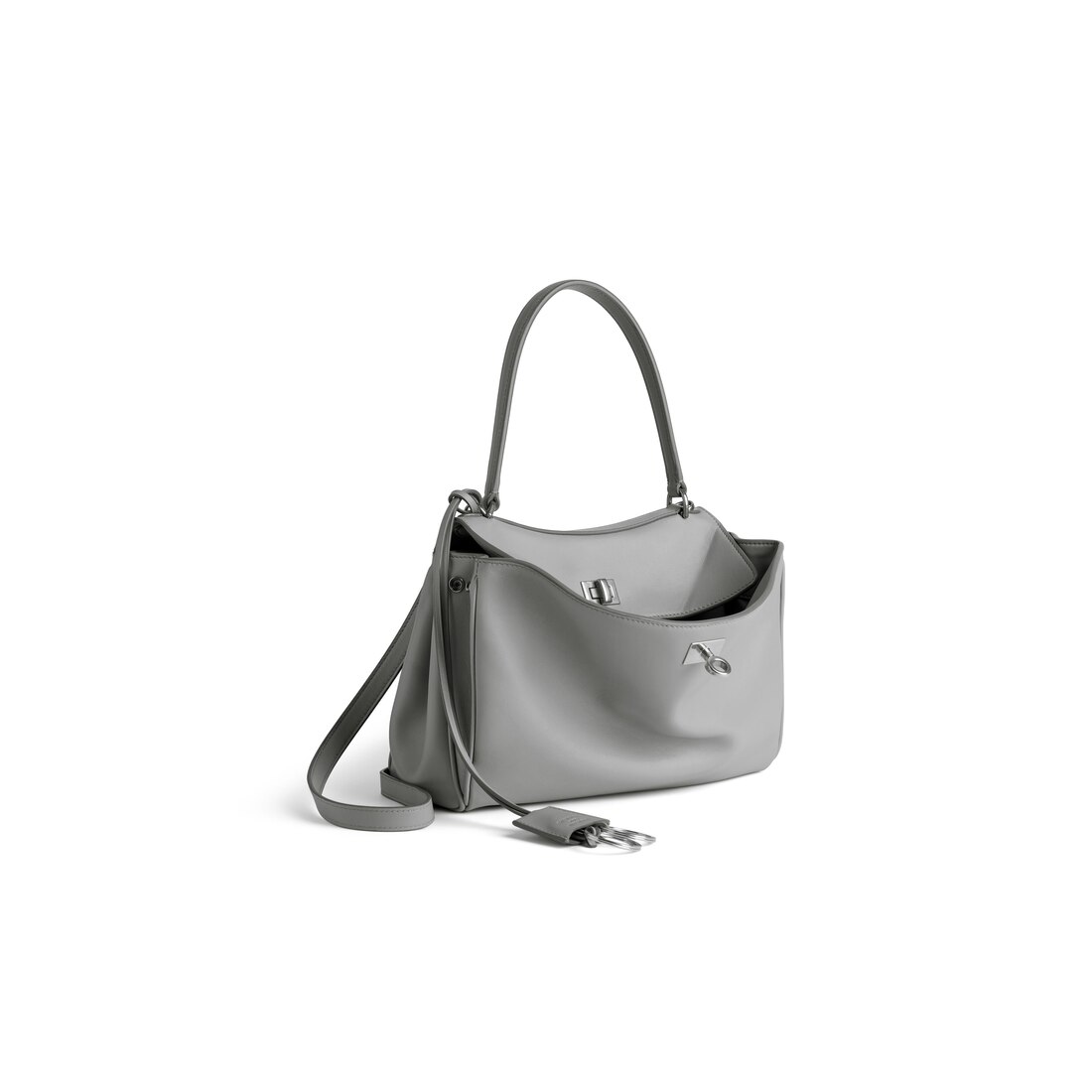 【完売必至】BALENCIAGA ウィメンズ Rodeo ハンドバッグ ミニ ホワイト の ウィメンズ Rodeo ハンドバッグ スモール