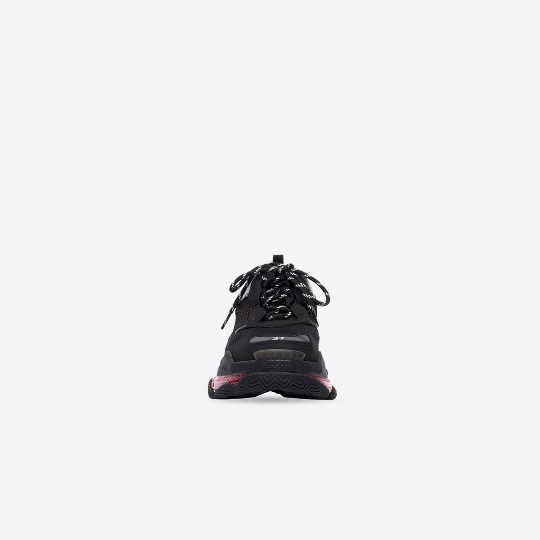 balenciaga triple s noir rouge
