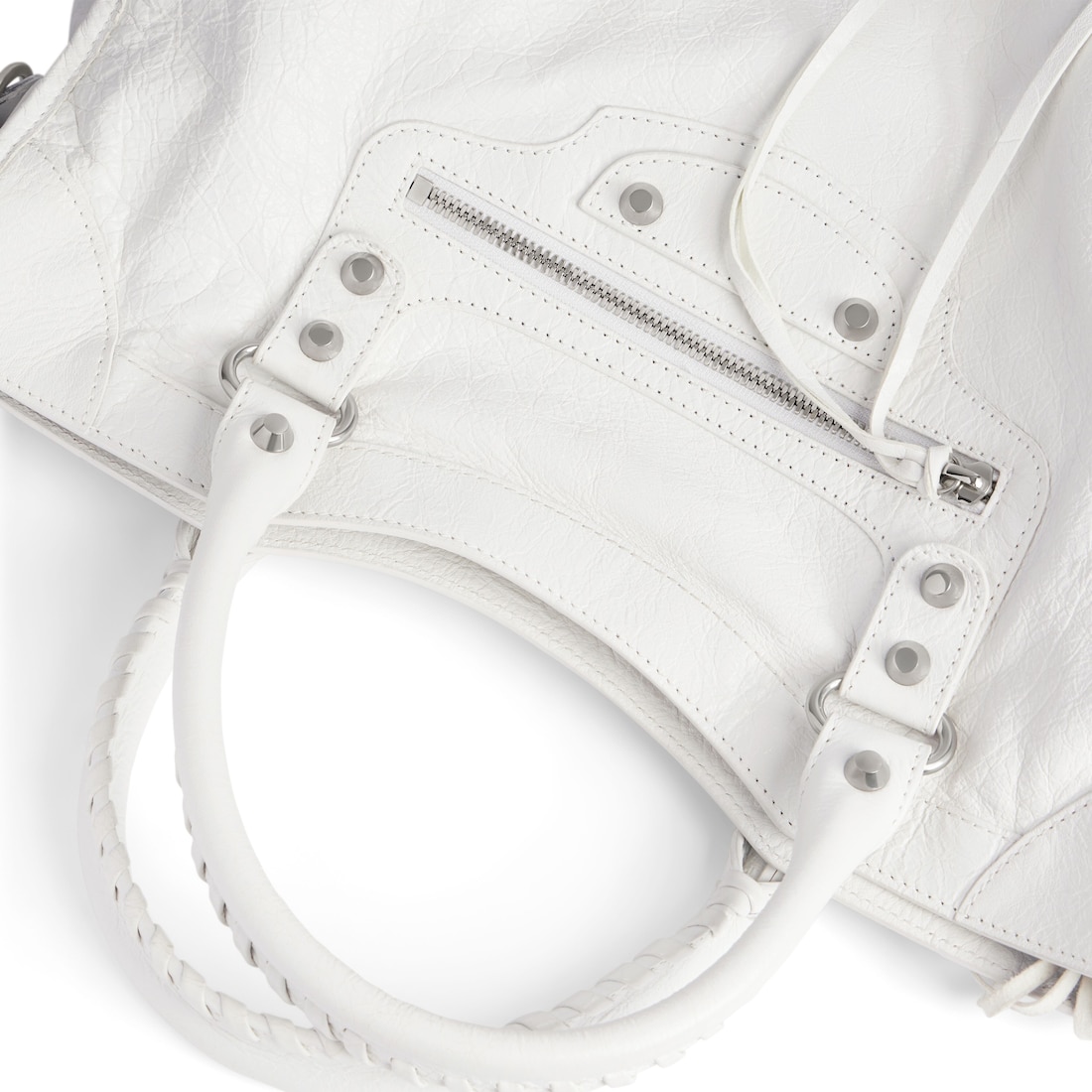 Balenciaga Le City Medium Bag 9104 Optic White