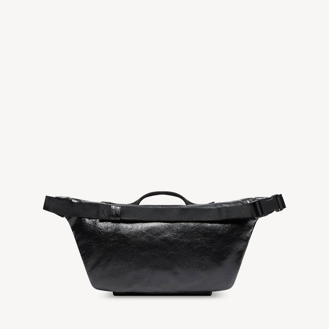 발렌시아가 남성 블랙 아미 라지 벨트팩 6440351VGI71000