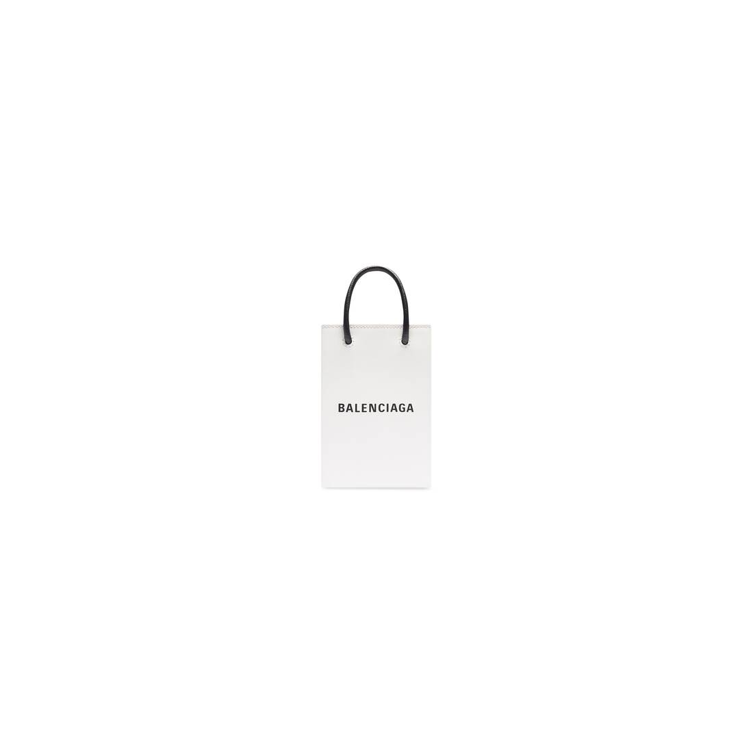 Mini Shopping Bag in White
