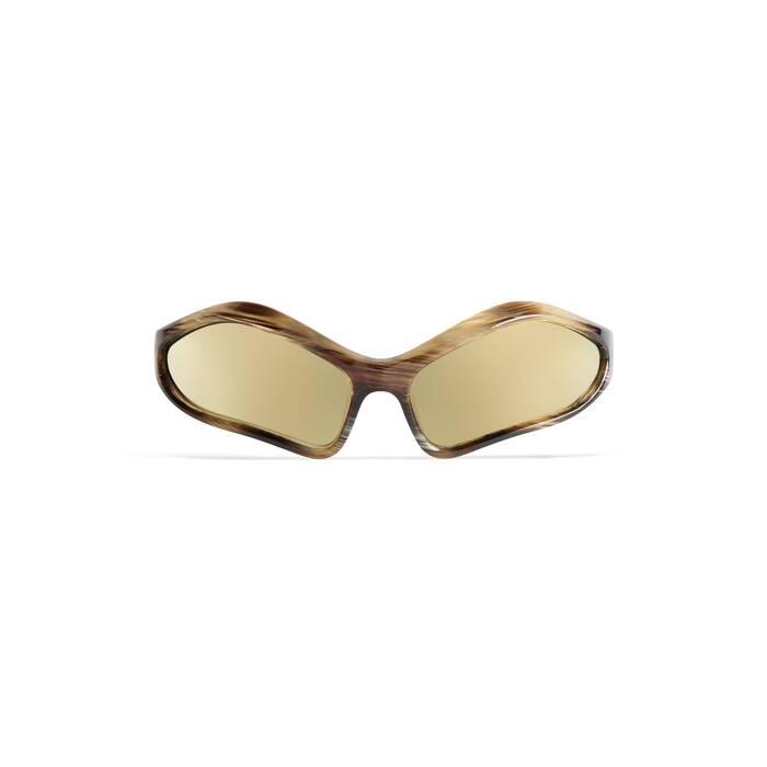 Ae Retro Round Brown Sunglasses Women's Brown One Size