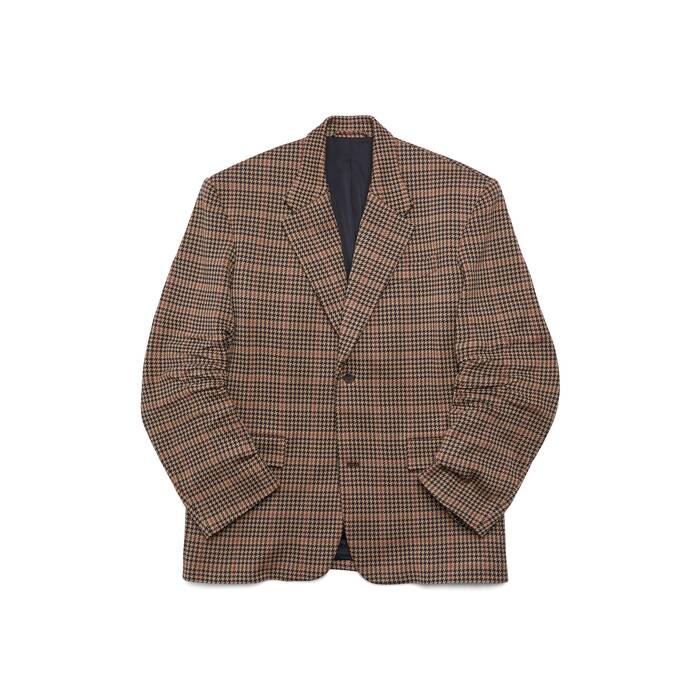 tailored knitted jacket