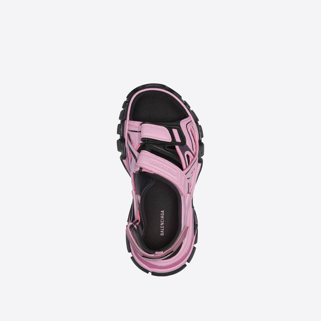 Sandalia Track para Mujer en Rosa/negro | Balenciaga Espa&ntilde;a ES - Image 4
