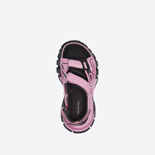 balenciaga track sandal pink