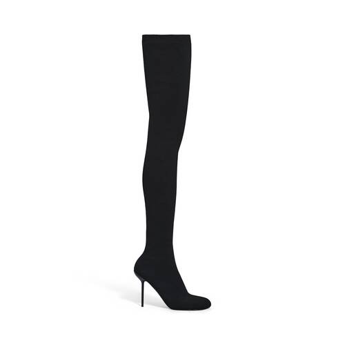 Women's Anatomic 110mm Over-the-knee Boot in Black | Balenciaga US