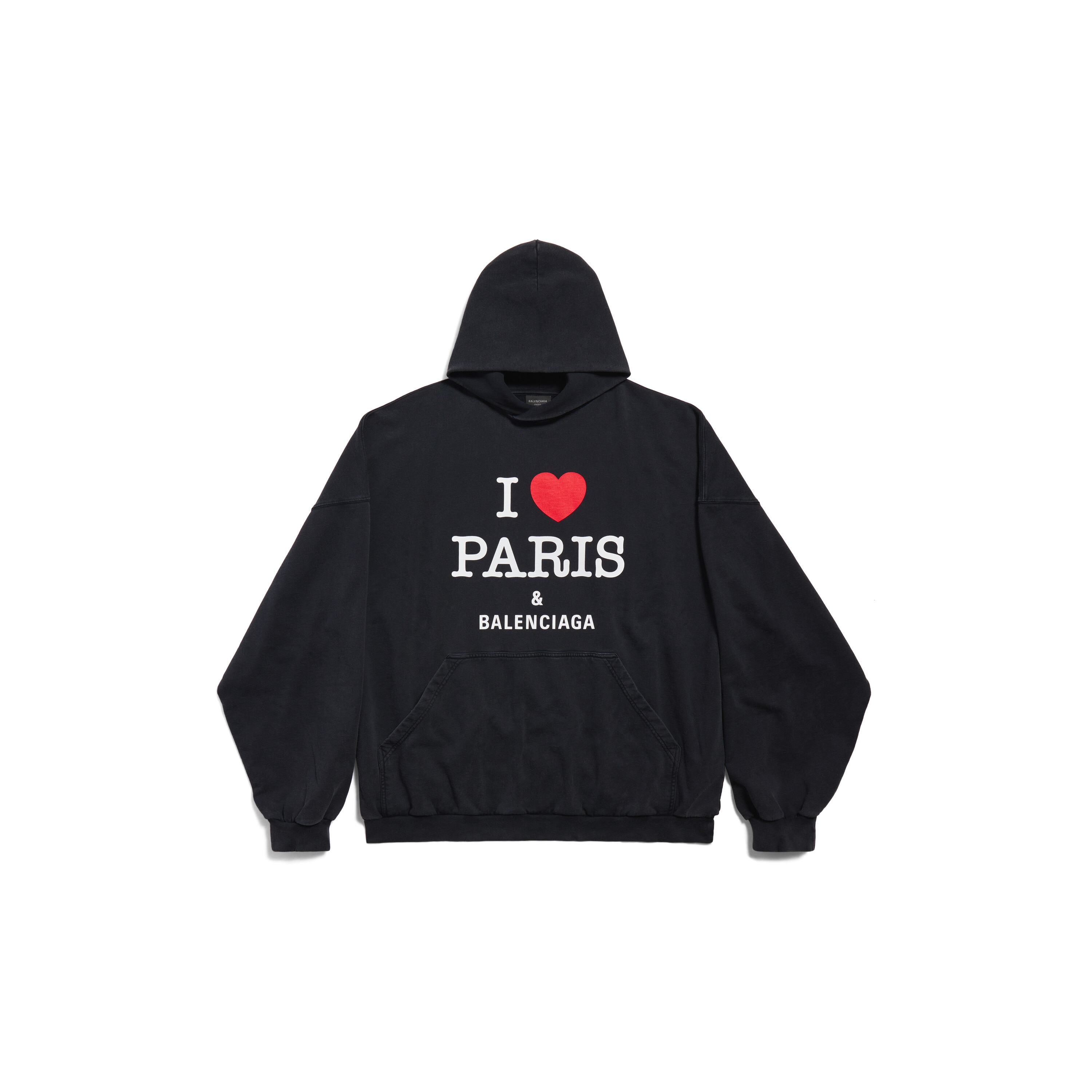 ホワイト の ウィメンズ I Love Paris & Balenciaga フーディー ラージフィット スニーカー | Balenciaga JP