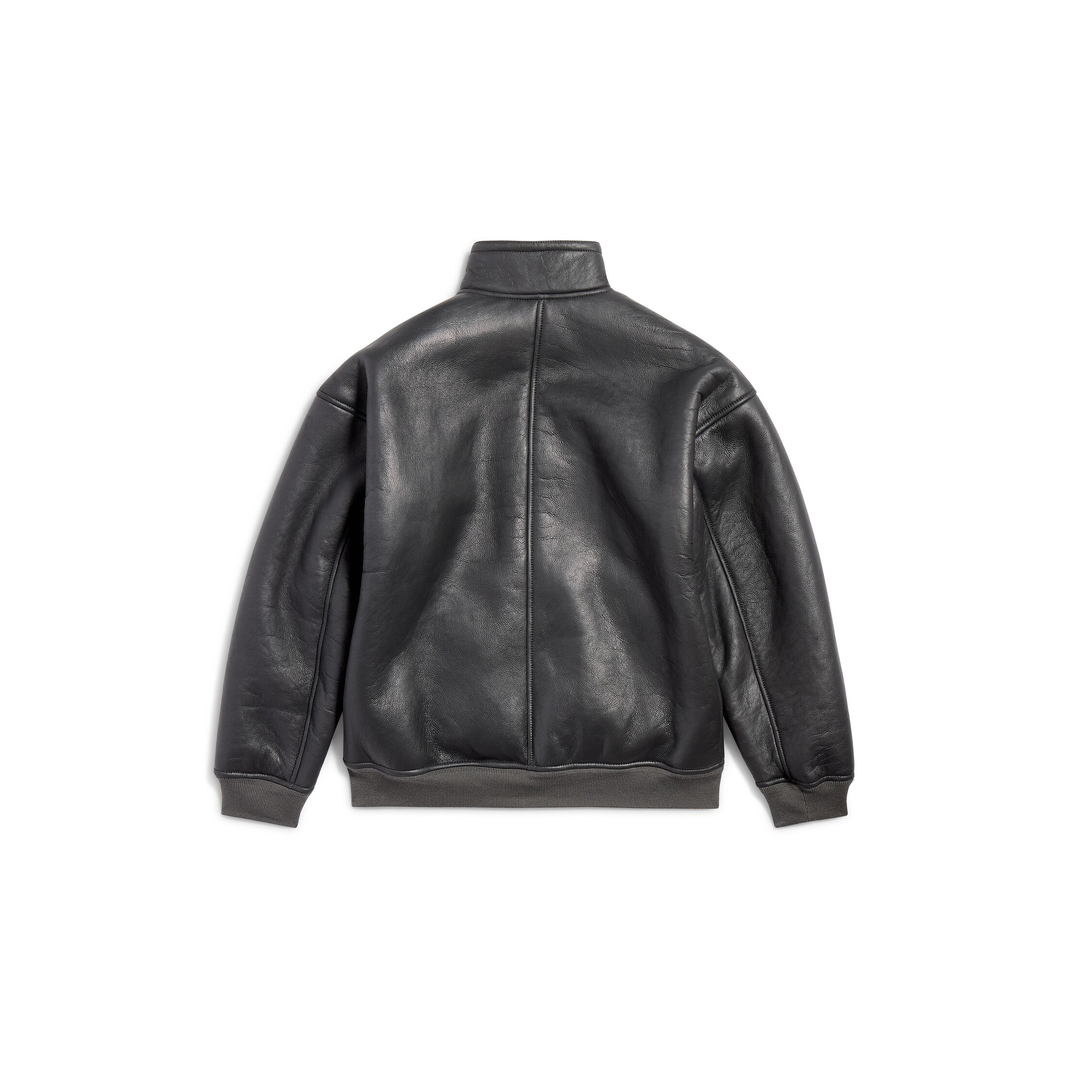 balenciaga i puma leather jacket