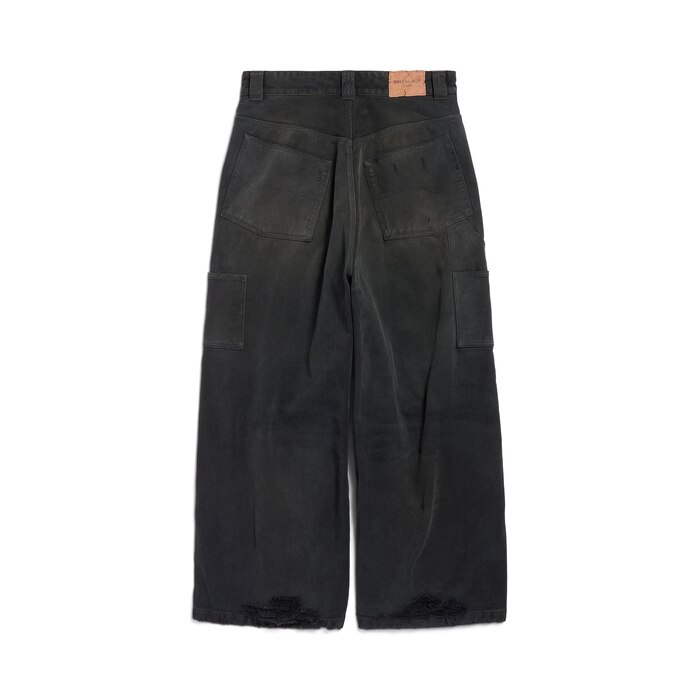 ripped off baggy pants