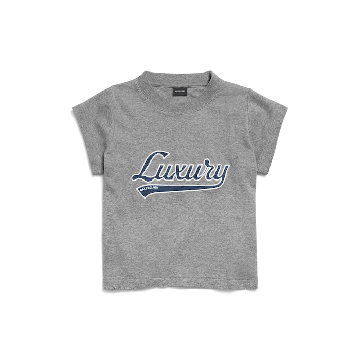 luxury script shrunk tシャツ