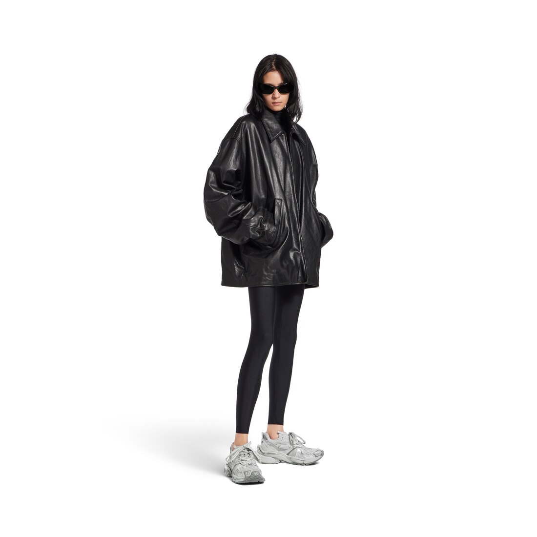 【BALENCIAGA】ウィメンズ RUNNER 2.0 スニーカー ホワイト の ウィメンズ Runner スニーカー スニーカー