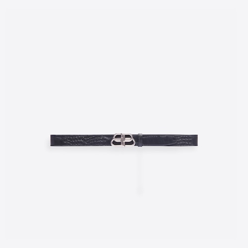 balenciaga leather belt