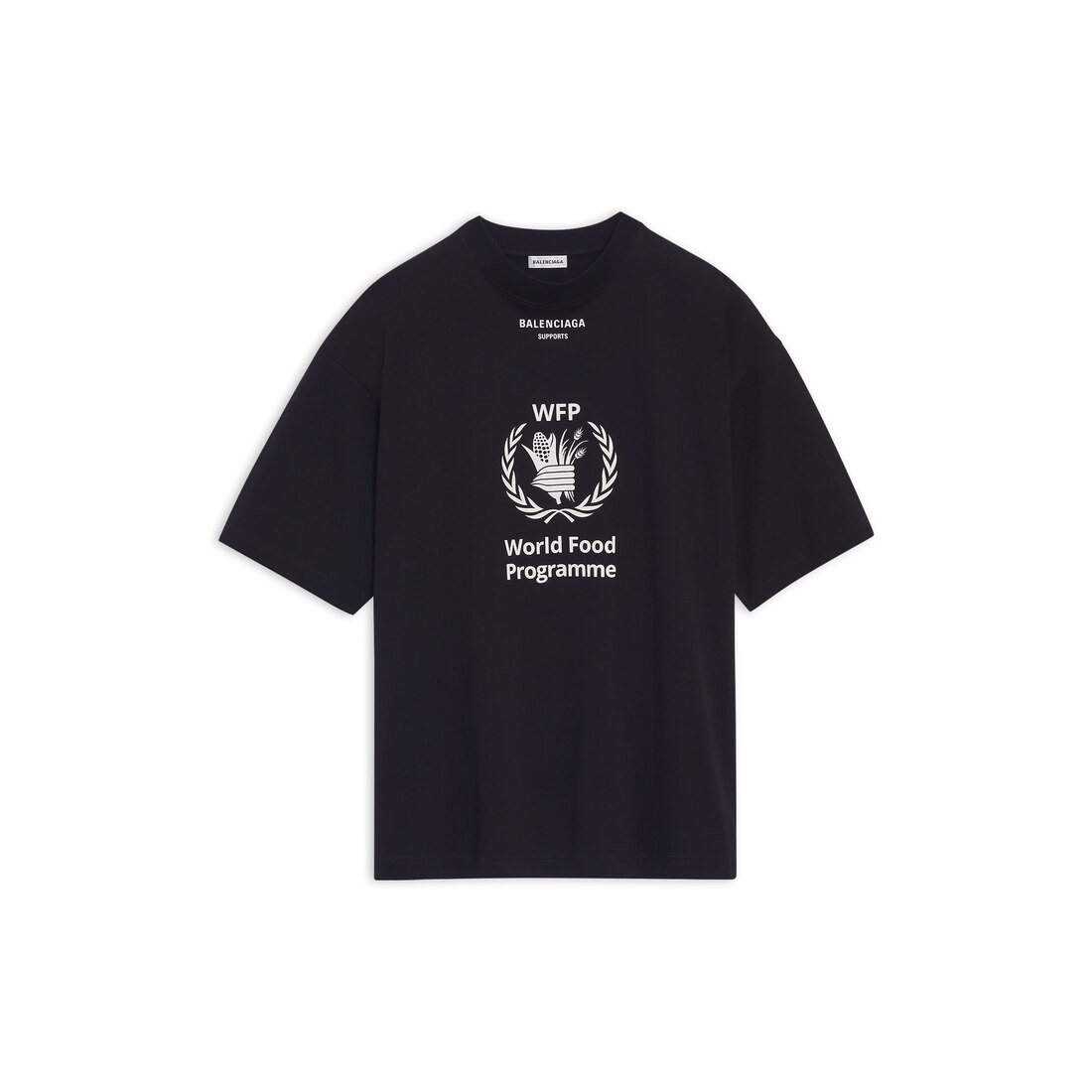 BALENCIAGA WORLD FOOD PROGRAM tシャツ S 黒 | www