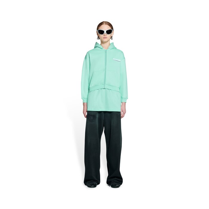 political campaign zip-up hoodie small fit