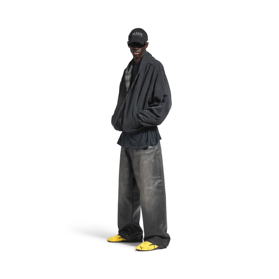 Speedcat Suede Balenciaga in Yellow/black | Balenciaga US