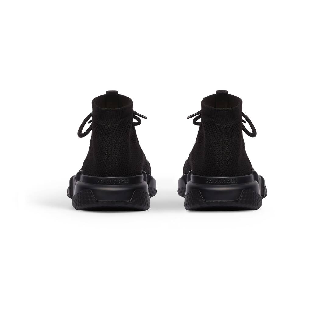 Men's Speed Recycled Knit Sneaker in Black