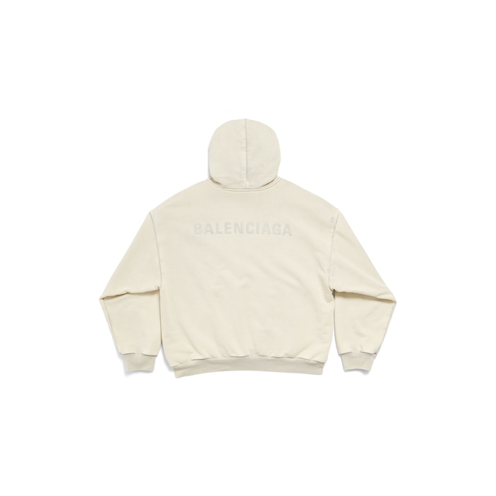 new balenciaga back hoodie ミディアムフィット