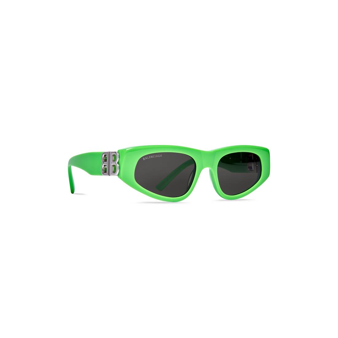 Women's D-frame Sunglasses Fluo Green Balenciaga