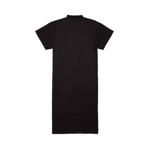 bb classic balenciaga t-shirt maxi dress