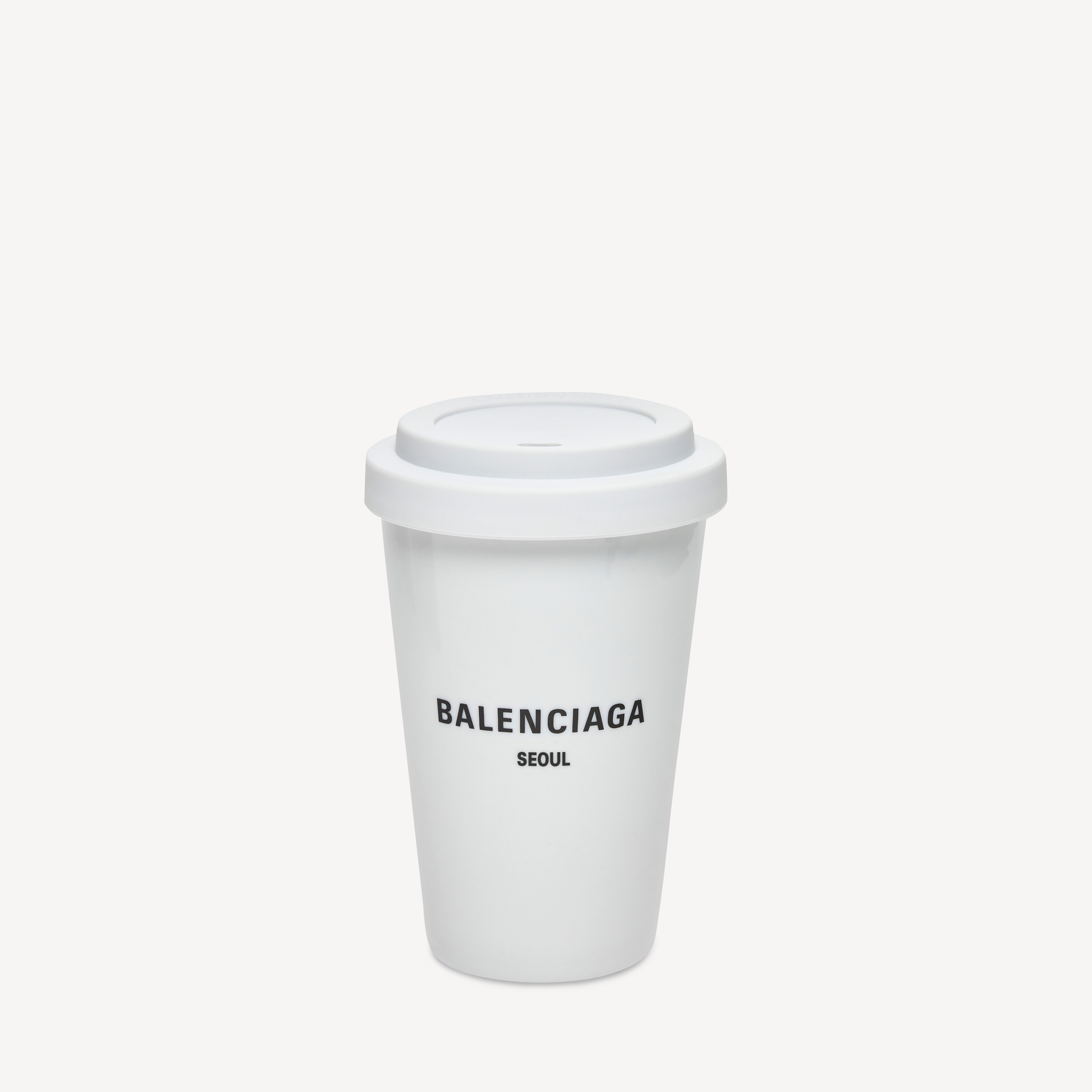 Seoul Coffee Cup in White/black