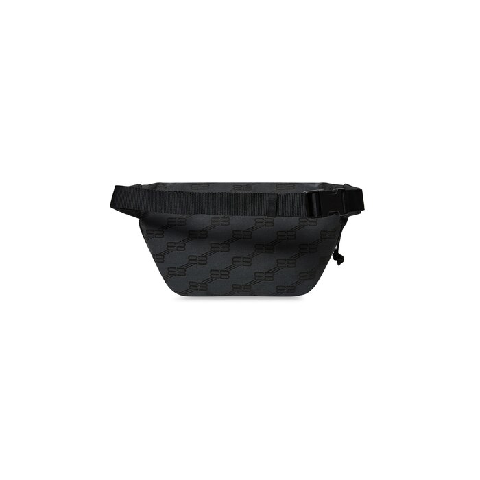 signature medium beltpack bb monogram jacquard canvas