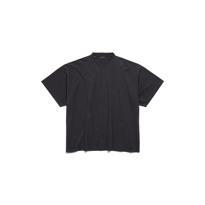 blackletter script oversized t-shirt