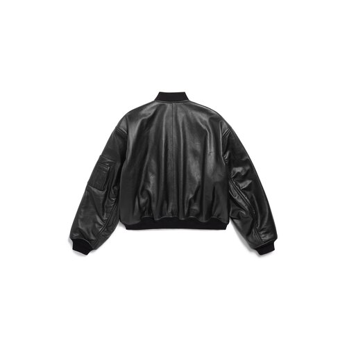 balenciaga i automobili lamborghini oversized bomber