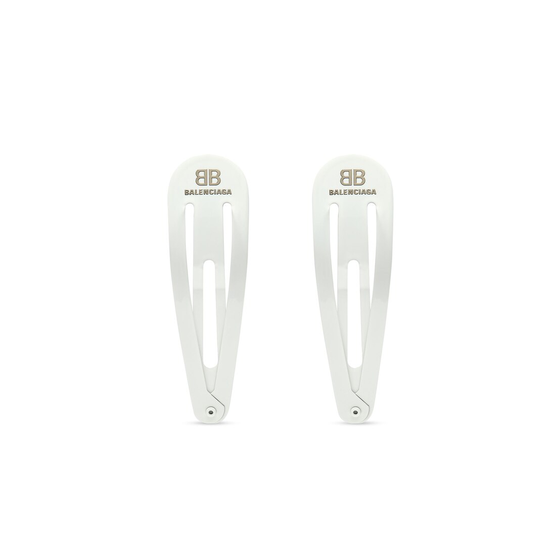 Women's Holli Xxl Clip Set in White | Balenciaga CA