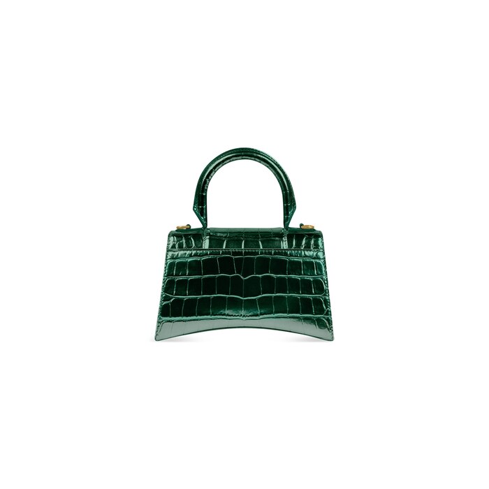 hourglass xs handbag crocodile embossed