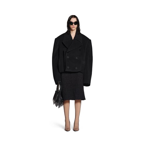 folded peacoat