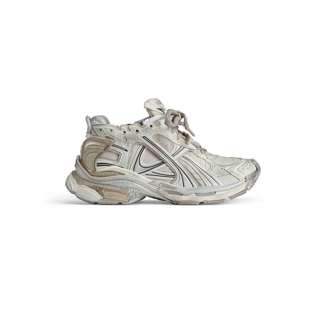 Men’s Runner Sneaker in Beige| Balenciaga® US