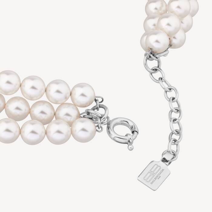 pearl 3-row choker
