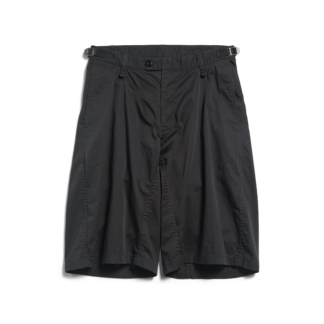 Minimal Cargo Shorts in Black