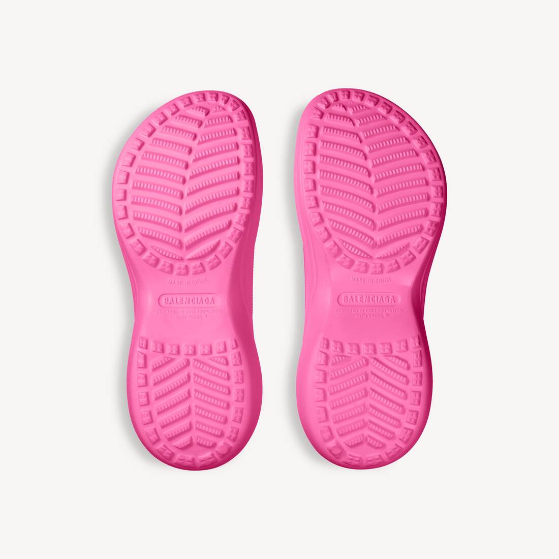 Slide Pool Crocs™ para Ela em Rosa Balenciaga BR